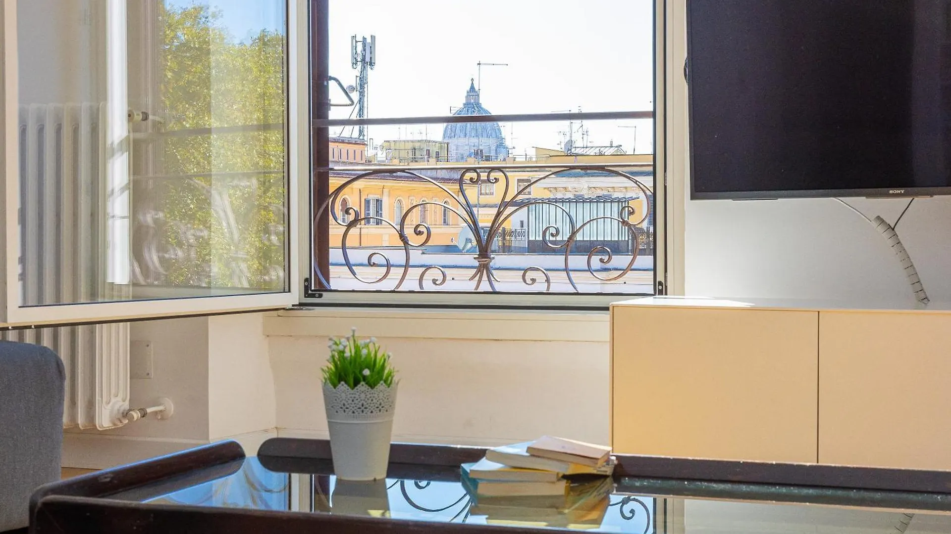 公寓 Giulio Cesare Penthouse Rental In 罗马